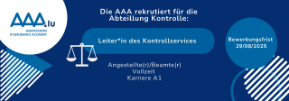 Recrutement Responsable Service Contrôle - Slider Site AAA DE - 2